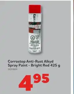 Matériaux Pont Masson Corrostop Anti-Rust Alkyd Spray Paint - Bright Red - 425 g offer