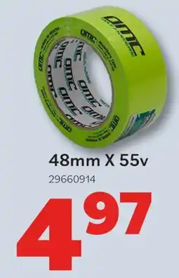 Matériaux Pont Masson Professional Masking Tape Green/Yellow 48mm x 55y offer