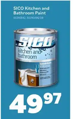 Matériaux Pont Masson SICO Kitchen and Bathroom Paint offer