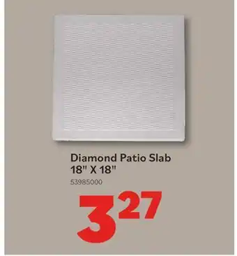 Matériaux Pont Masson Diamond Patio Slab 18 in. x 18 in offer