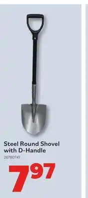 Matériaux Pont Masson Steel Round Shovel with D-Handle offer