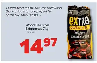 Matériaux Pont Masson Wood Charcoal Briquettes 7kg offer