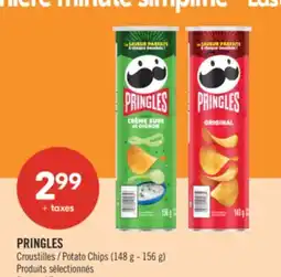 Pharmaprix PRINGLES Potato Chips offer