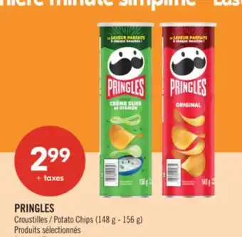 Pharmaprix PRINGLES Potato Chips offer