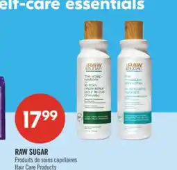 Pharmaprix RAW SUGAR Hair Care Products offer