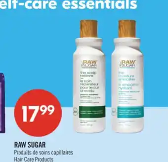 Pharmaprix RAW SUGAR Hair Care Products offer