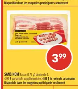 Pharmaprix NO NAME Bacon offer