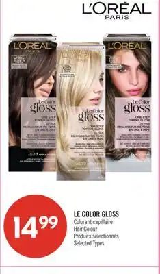 Pharmaprix LE COLOR GLOSS Hair Colour offer