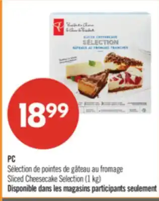 Pharmaprix PC Sliced Cheesecake Selection offer