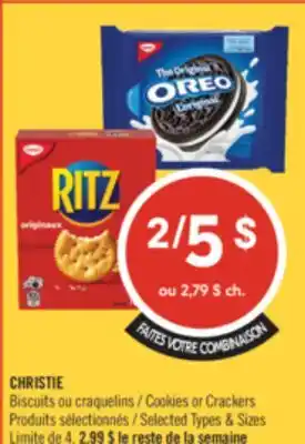 Pharmaprix CHRISTIE Cookies or Crackers offer