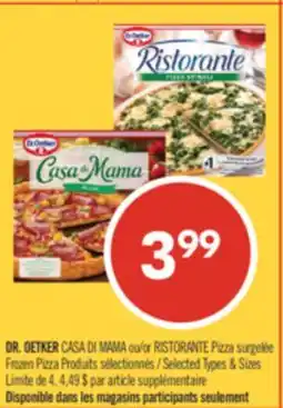 Pharmaprix DR. OETKER CASA DI MAMA offer