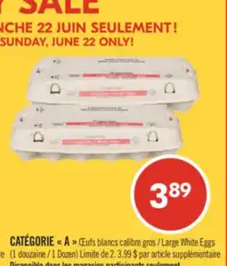 Pharmaprix Large White Eggs offer