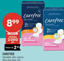 Pharmaprix CAREFREE Serviettes ultra-minces Ultra Thin Pads offer
