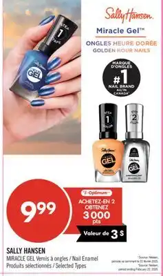 Pharmaprix SALLY HANSEN MIRACLE GEL Nail Enamel offer