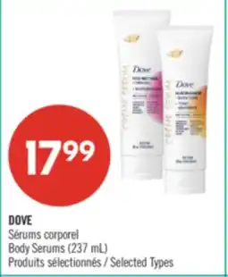 Pharmaprix DOVE Body Serums offer