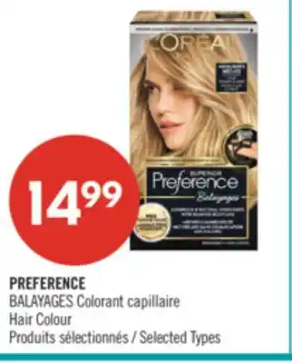 Pharmaprix PREFERENCE BALAYAGES Hair Colour offer
