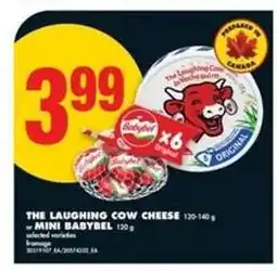 No Frills THE LAUGHING COW CHEESE or MINI BABYBEL offer