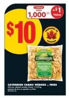 No Frills Cavendish Farms Wedges – Fries offer