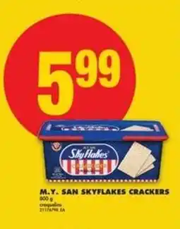 No Frills M.Y. San SkyFlakes Crackers offer