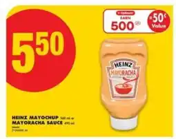 No Frills HEINZ MAYOCHUP or MAYORACHA SAUCE offer