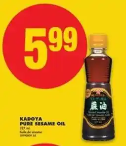 No Frills Kadoya Pure Sesame Oil offer