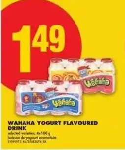 No Frills Wahaha Yogurt-Flavoured Drink offer