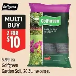Canadian Tire Golfgreen Garden Soil offer