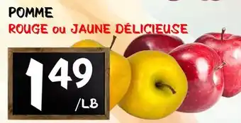 Marche Salaberry POMME ROUGE OU JAUNE DÉLICIEUSE offer