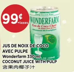 Kim Phat Wonderfarm COCONUT JUICE WITH PULP offer