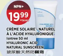 Kim Phat Isntree HYALURONIC ACID NATURAL SUNSCREEN offer