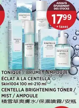 Kim Phat Skin1004 CENTELLA BRIGHTENING TONER / MIST / AMPOULE offer