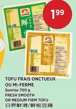 Kim Phat Sunrise FRESH SMOOTH OR MEDIUM FIRM TOFU offer