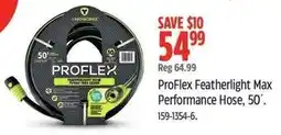 Canadian Tire Yardworks proflex featherlight max performance hose offer