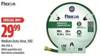 Canadian Tire Flexon medium duty hose offer