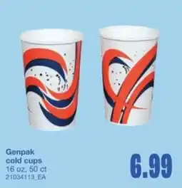 Wholesale Club Genpak cold cups offer