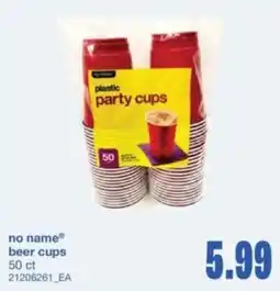 Wholesale Club No name beer cups offer