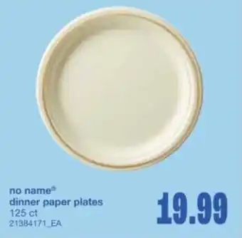 Wholesale Club No name dinner paper plates offer