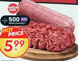 Sobeys Fresh lean ground beef offer