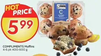 Sobeys Compliments muffins offer