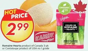 Sobeys Romaine hearts offer