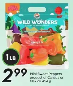 Sobeys Mini sweet peppers offer