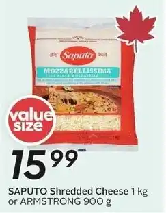 Sobeys Saputo shredded cheese offer