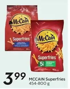 Sobeys Mccain superfries offer