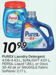 Sobeys Purex laundry detergent offer