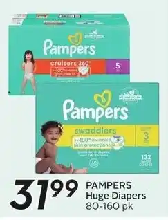 Sobeys Pampers huge diapers offer