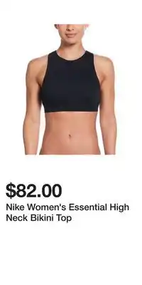 Sport Chek Nike Women's Essential High Neck Bikini Top offer