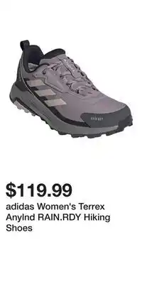 Sport Chek adidas Women's Terrex Anylnd RAIN.RDY Hiking Shoes offer