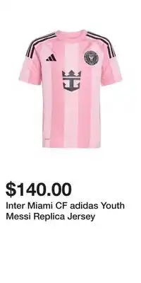 Sport Chek Inter Miami CF adidas Youth Messi Replica Jersey offer
