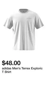 Sport Chek adidas Men's Terrex Exploric T Shirt offer