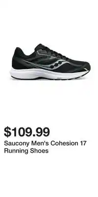 Sport Chek Saucony Men's Cohesion 17 Running Shoes offer